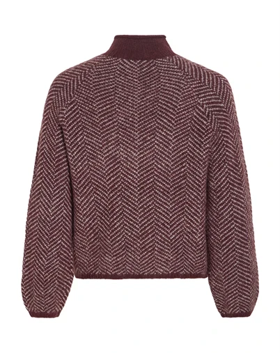 Vila - VILory High Neck Strik - Port Royale 